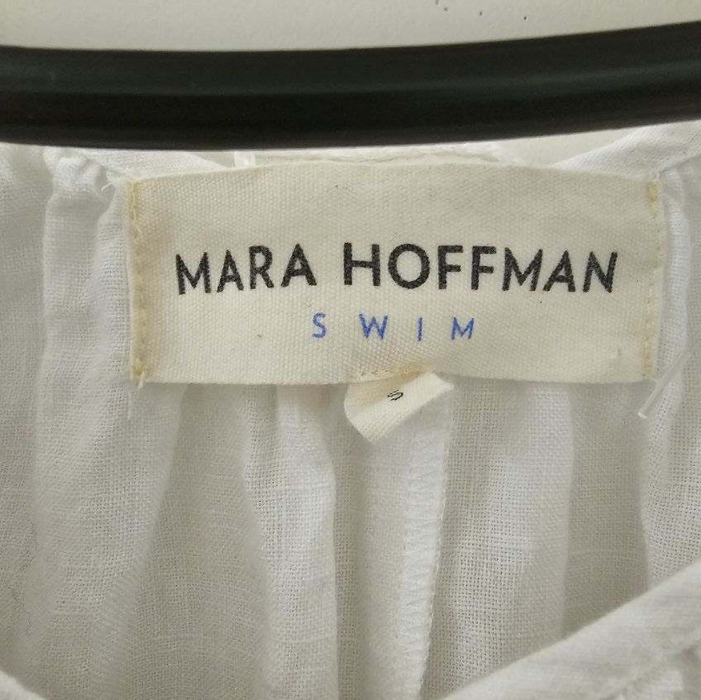 Mara Hoffman organic linen white dress cover up - Picture 7 of 15